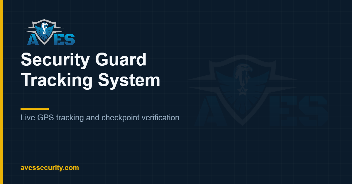 Security Guard Tracking System: Catching Missed Patrols in Real Time