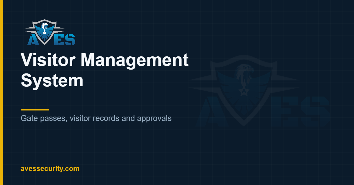 Visitor Management System: Replacing the Paper Visitor Book