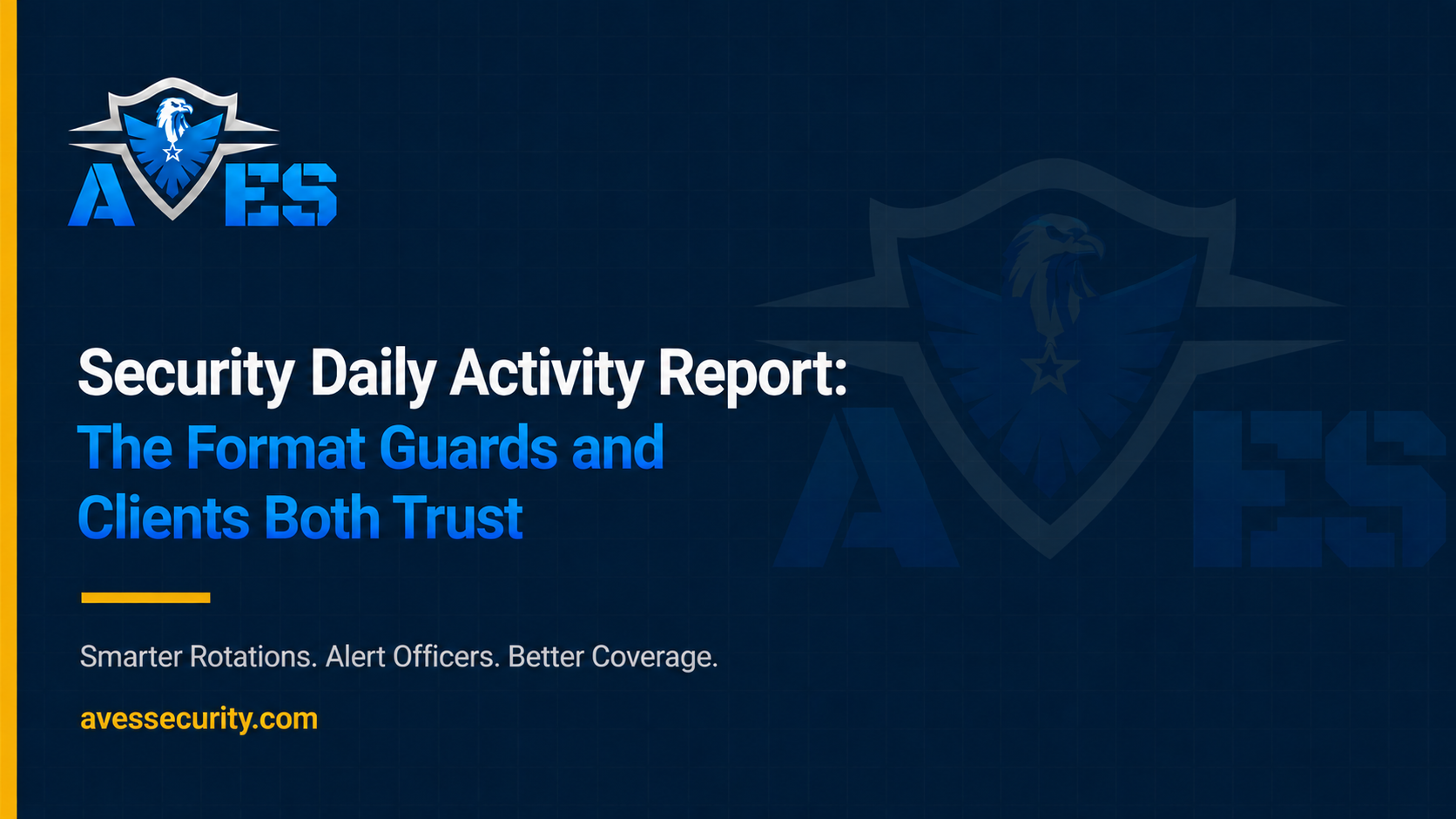 Security Daily Activity Report Template: A Copy-Ready Format With a Worked Example