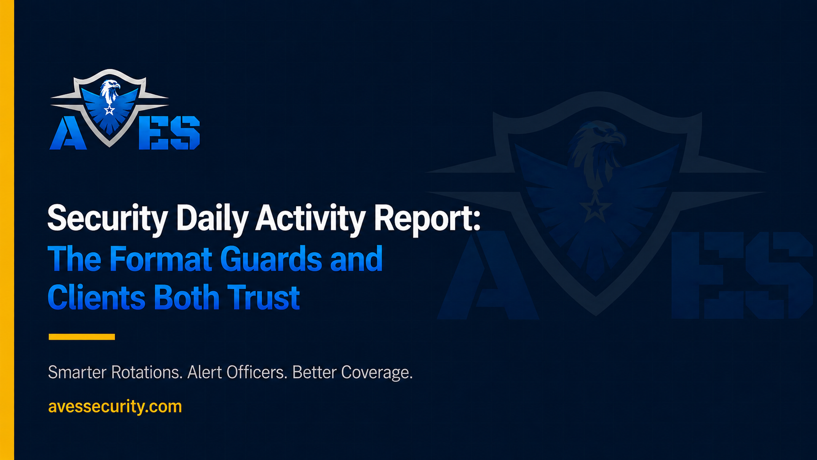 Security Supervisor Daily Report: 5 Proven Ways to Roll Up Every Site Without Missing a Thing