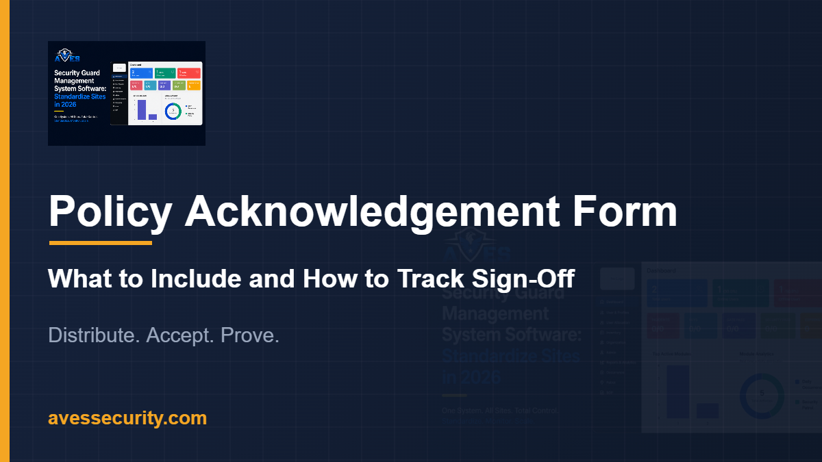 Policy Acknowledgement Form: What It Is, What to Include and How to Track Sign-Off