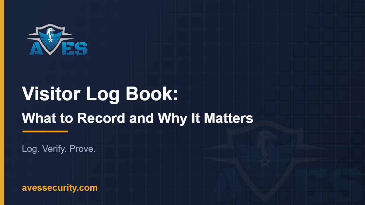 visitor log book